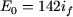 Ue0 = 246if